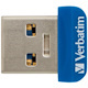 Verbatim 64GB Store 'n' Stay Nano USB 3.0 Flash Drive - Blue