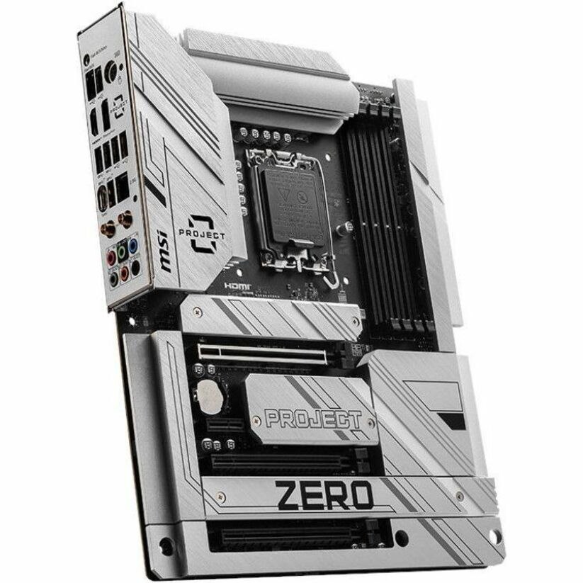 MSI Z790 PROJECT ZERO Desktop Motherboard - Intel Z790 Chipset - Socket LGA-1700 - ATX