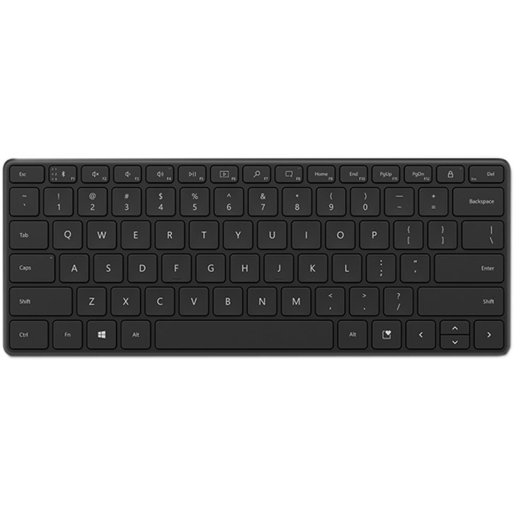 Microsoft Keyboard - Wireless Connectivity - Matte Black