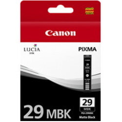 Canon LUCIA PGI-29MBK Original Inkjet Ink Cartridge - Matte Black - 1 Pack