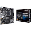Asus Prime A520M-A/CSM Desktop Motherboard - AMD A520 Chipset - Socket AM4 - Micro ATX