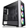 Thermaltake Level 20 MT ARGB Computer Case - Mini ITX, Micro ATX, ATX Motherboard Supported - Mid-tower - SPCC, Tempered Glass - Black