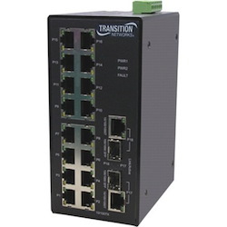 Transition Networks Managed Hardened Fast Ethernet Switch