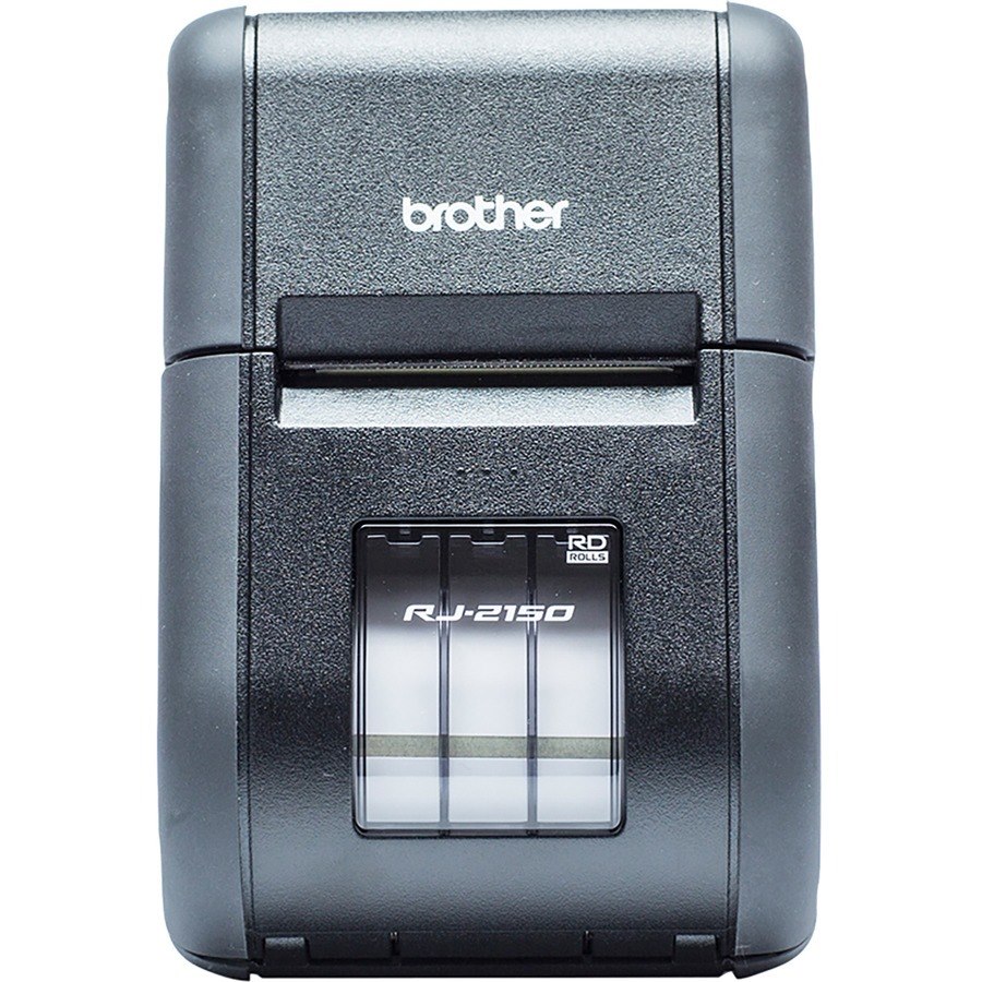 Brother RuggedJet RJ-2150 Mobile Direct Thermal Printer - Monochrome - Portable - Label/Receipt Print - USB - Bluetooth - Wireless LAN - Battery Included