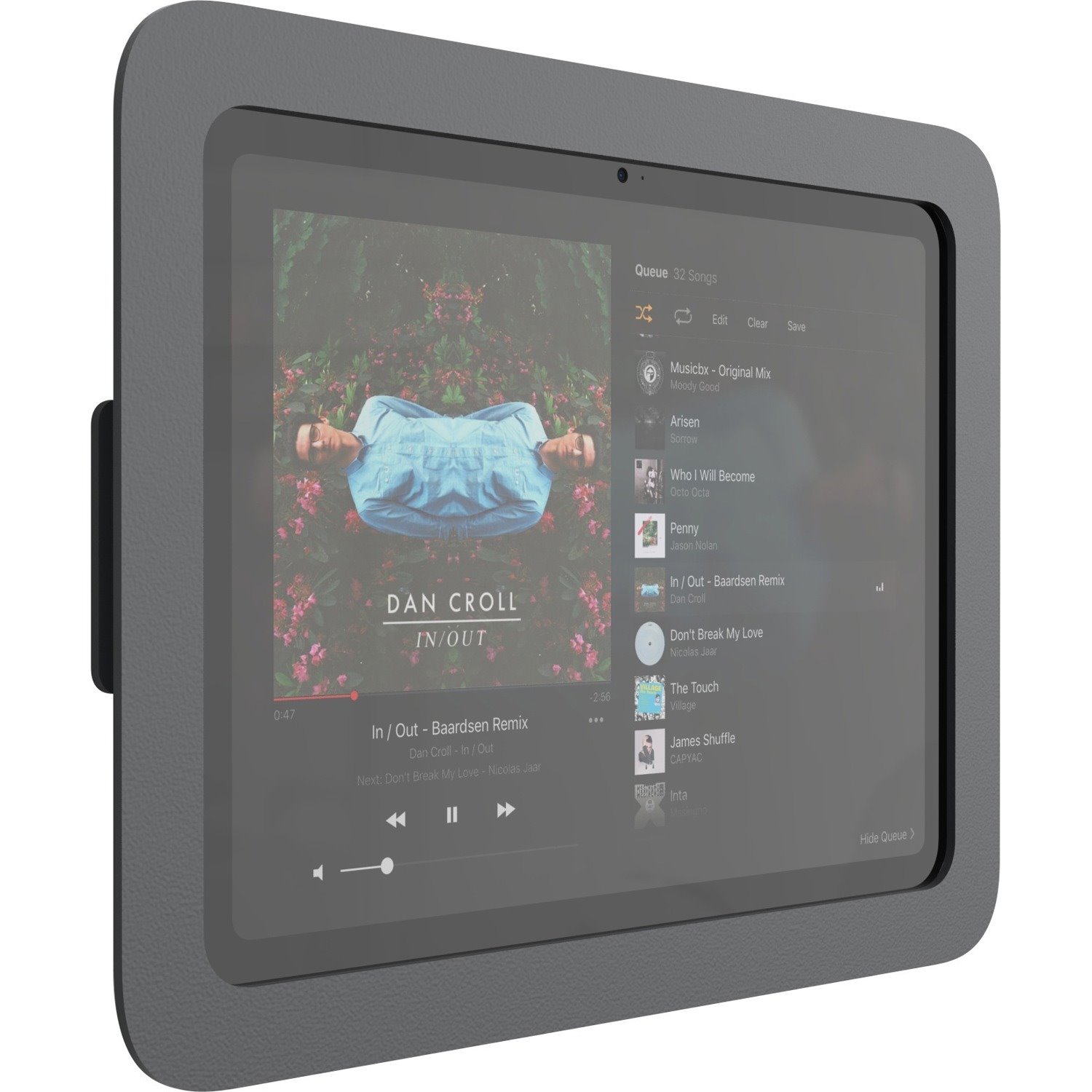 Heckler Design Wall Mount for iPad - Black Gray