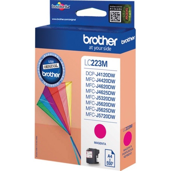 Brother LC-223M Original Inkjet Ink Cartridge - Magenta Pack