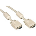 Black Box VGA Video Cable with Ferrite Core - Male/Male, Beige, 10-ft. (3.0-m)