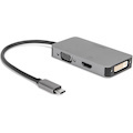 Rocstor Premium USB-C Multiport Hub 3-in-1, HDMI, VGA or DVI Adapter