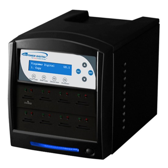 Vinpower Digital 1:7 SDShark SDSHARK-7T-BK Flash Memory Duplicator