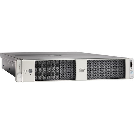 Cisco C240 M5 2U Rack-mountable Server - 2 x Intel Xeon Silver 4110 2.10 GHz - 32 GB RAM - 12Gb/s SAS Controller