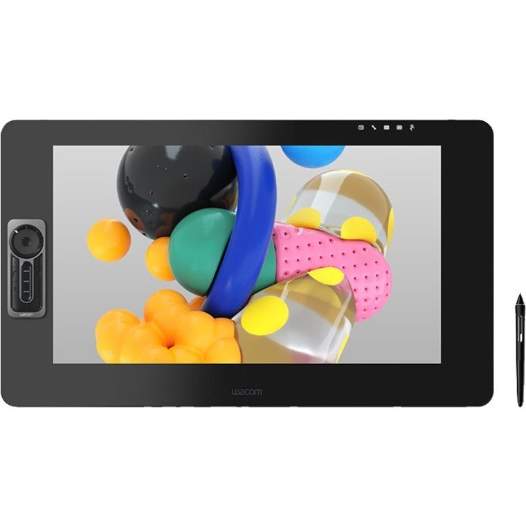 Wacom Cintiq Pro DTH-2420 Graphics Tablet - 59.9 cm (23.6") - 5080 lpi 4K - Touchscreen - Cable - Black