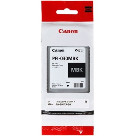 Canon PFI-030MBK Original Inkjet Ink Cartridge - Matte Black - 1 Pack