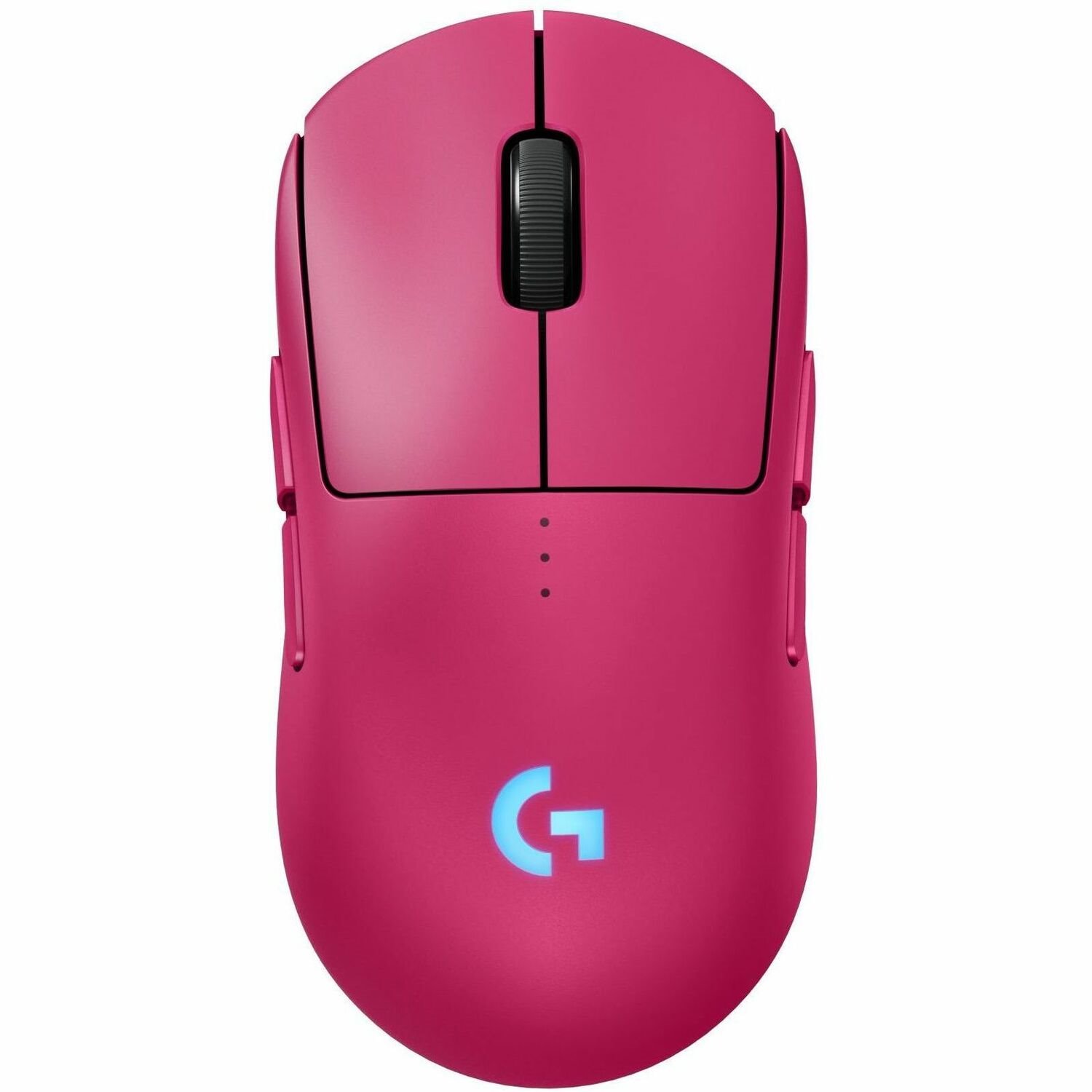 Logitech G PRO 2 LIGHTSPEED Wireless Gaming Mouse, Right- or Left-Handed Mouse with up to 4 Customizable and Switchable Magnetic Side Buttons, 32k DPI Sensor, USB-C Charging, for PC/Mac - Magenta