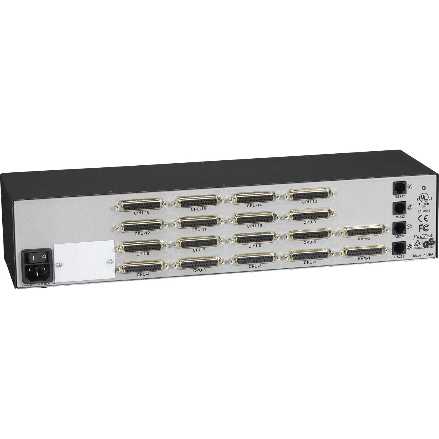 Black Box ServSwitch SW763A-R4 KVM Switchbox