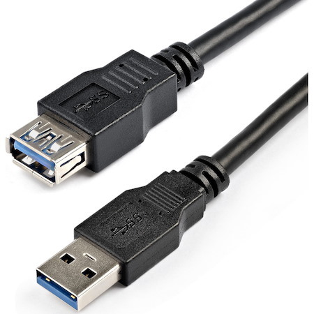 StarTech.com 2m Black SuperSpeed USB 3.0 (5Gbps) Extension Cable A to A - M/F