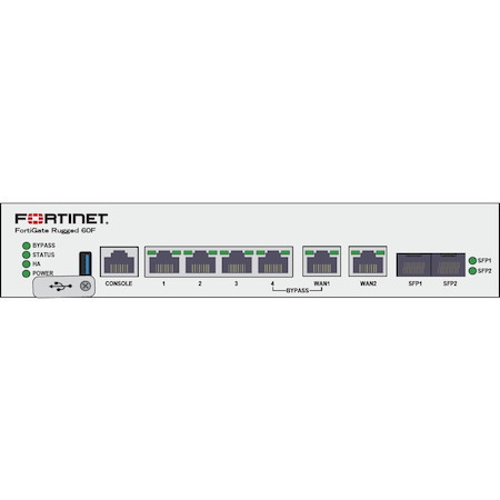 Fortinet FortiGate Rugged FGR-60F Network Security/Firewall Appliance