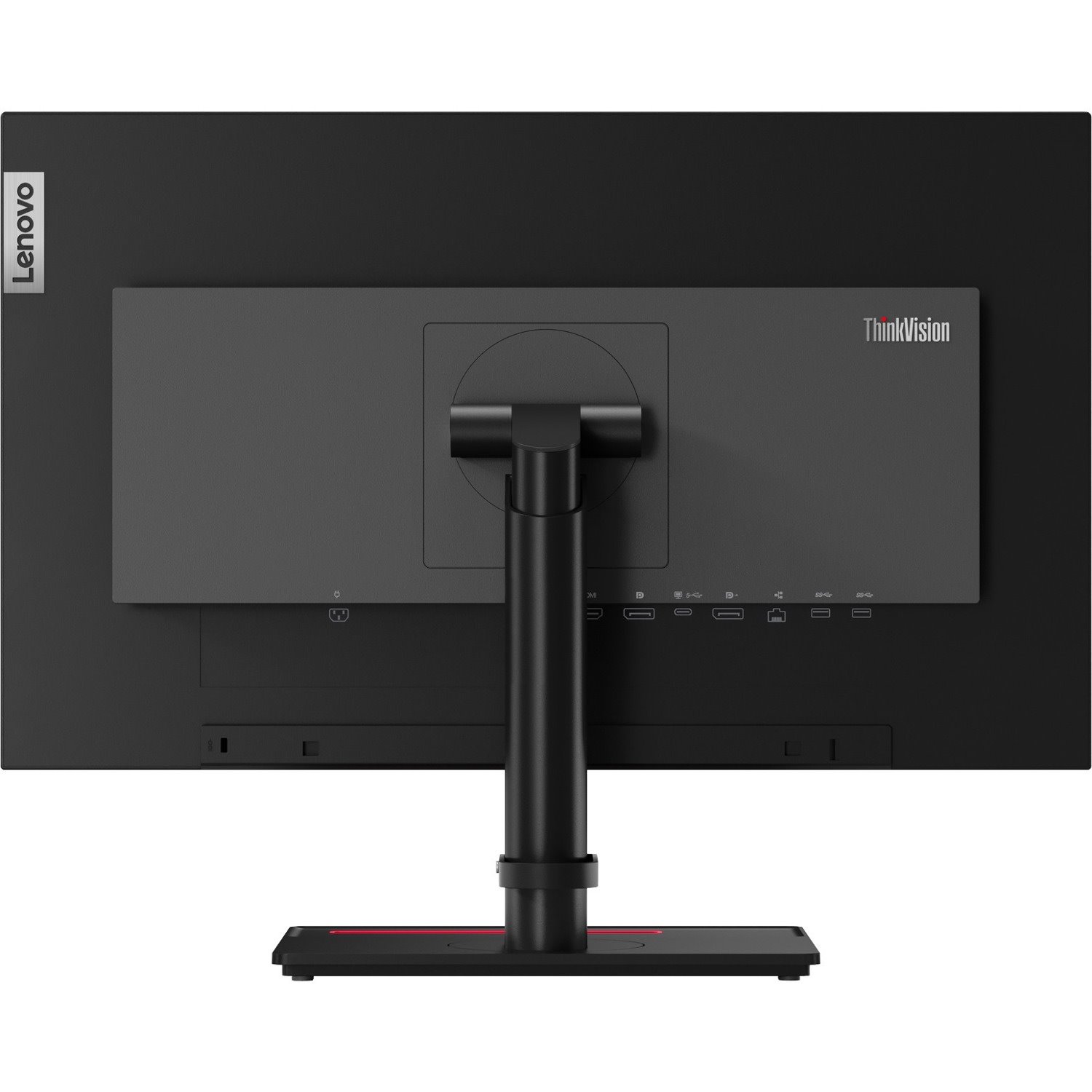 Lenovo ThinkVision P24h-20 24" Class WQHD LCD Monitor - 16:9 - Raven Black