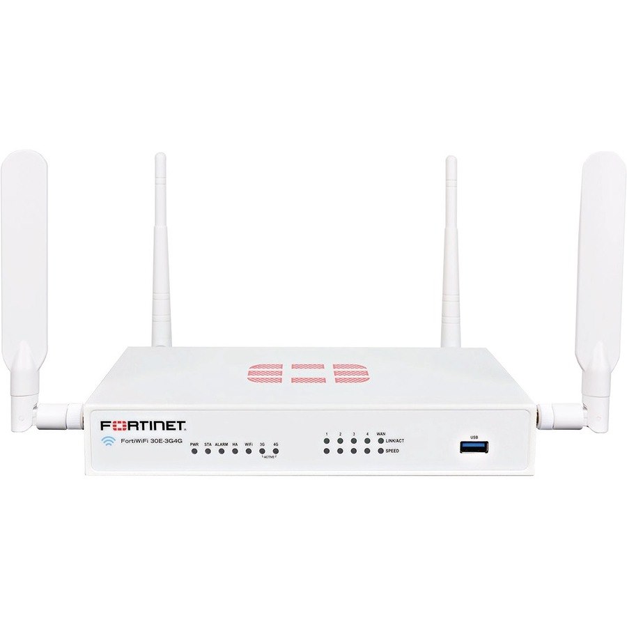 Fortinet FortiGate 30E-3G4G Network Security/Firewall Appliance