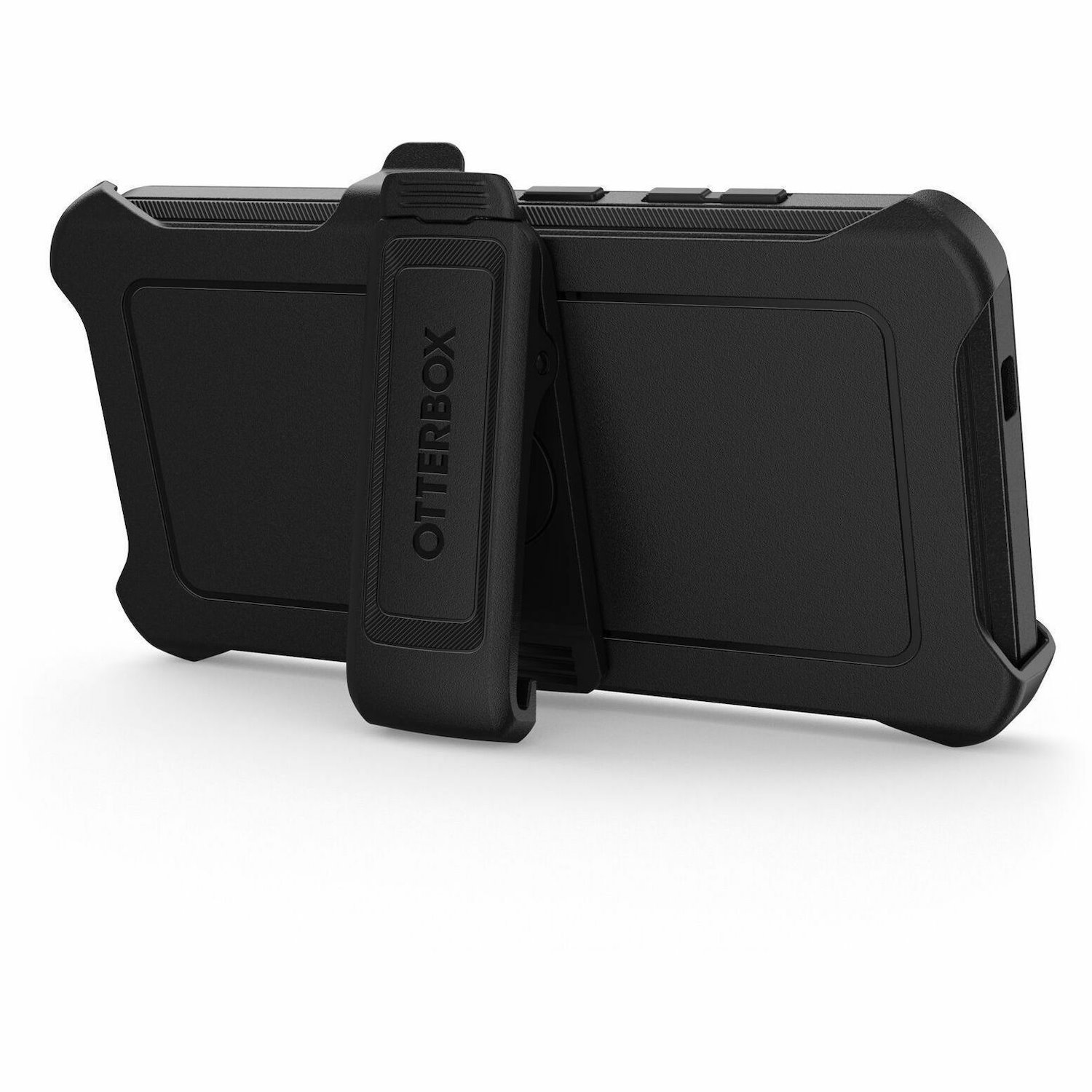 OtterBox Defender Rugged Carrying Case (Holster) Samsung Galaxy S24 Smartphone - Black