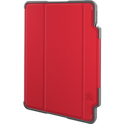 STM Goods Dux Plus Carrying Case for 10.9" Apple iPad Air (4th Generation) Tablet - Transparent, Red