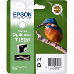 Epson UltraChrome Hi-Gloss2 T1590 Inkjet Gloss Optimizer Cartridge - Clear Pack