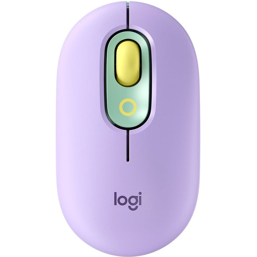 Logitech POP Mouse Mouse - Bluetooth - USB - Optical - 4 Button(s) - 2 Programmable Button(s) - Daydream, Mint