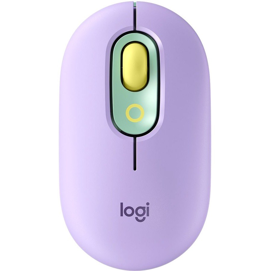 Logitech POP Mouse Mouse - Bluetooth - USB - Optical - 2 Programmable Button(s) - Daydream, Mint