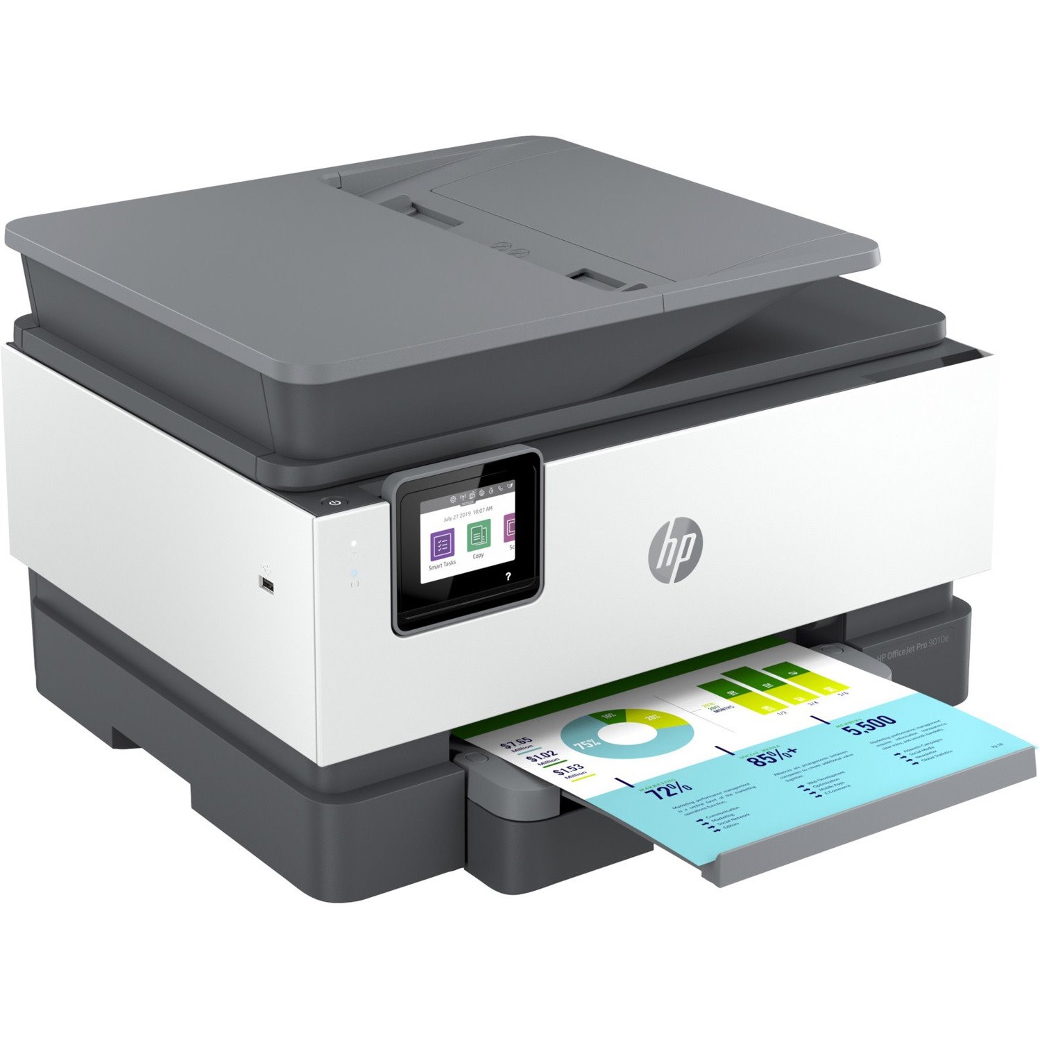 HP Officejet Pro 9010e Wireless Inkjet Multifunction Printer - Colour