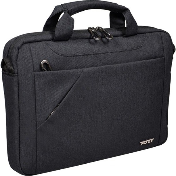 Port SYDNEY Carrying Case (Briefcase) for 35.8 cm (14.1") Notebook - Black
