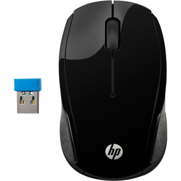 HP 220 Mouse - Radio Frequency - USB - Blue LED - 3 Button(s)