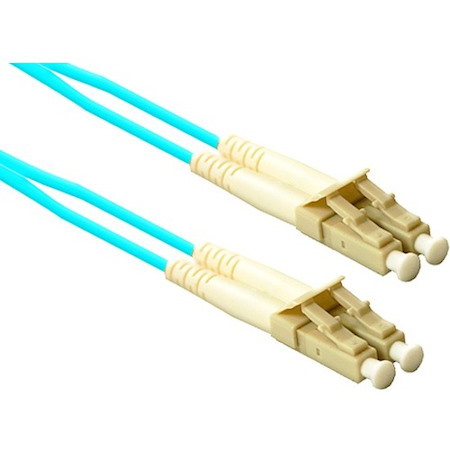 ENET 1FT LC/LC Duplex Multimode 50/125 10Gb OM3 or Better Aqua Fiber Patch Cable 1 foot LC-LC Individually Tested