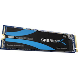Sabrent Rocket SB-ROCKET-4TB 4 TB Solid State Drive - M.2 2280 Internal - PCI Express NVMe (PCI Express NVMe 3.0 x4)