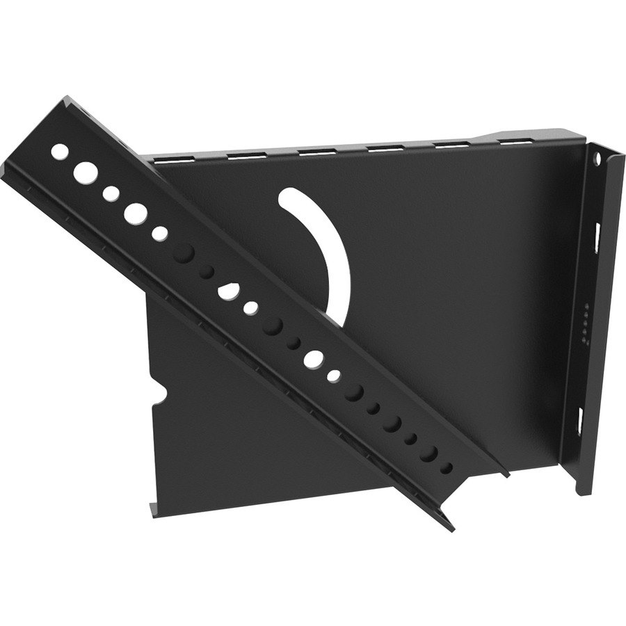 On-Q VWM-PIV-2RU Mounting Rail Kit for Patch Panel - Black - TAA Compliant