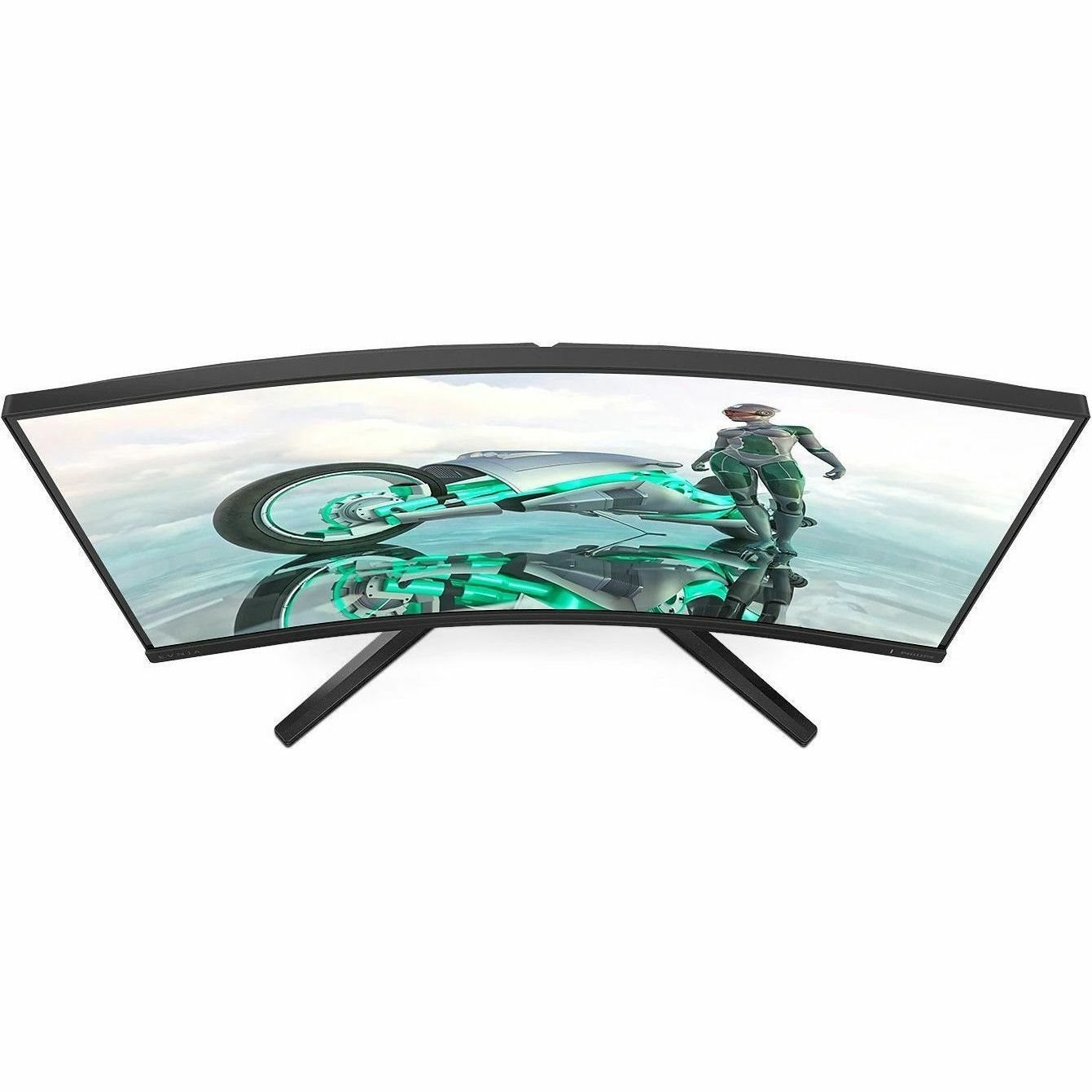 Evnia 32M2C3500L 32" Class WQHD Curved Screen Gaming LED Monitor - 16:9 - Textured Charcoal