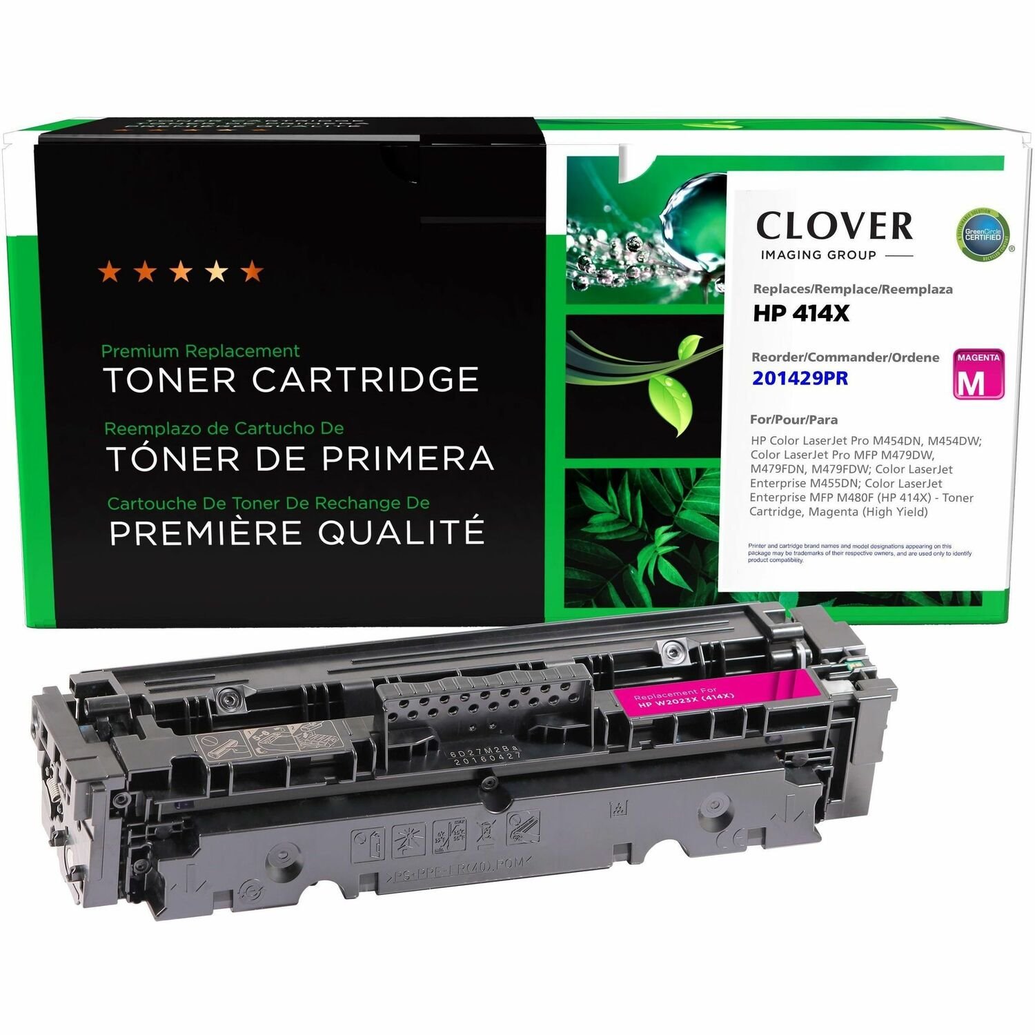 Clover Imaging Group Clover Imaging Remanufactured High Yield Magenta Toner Cartridge For HP W2023X (