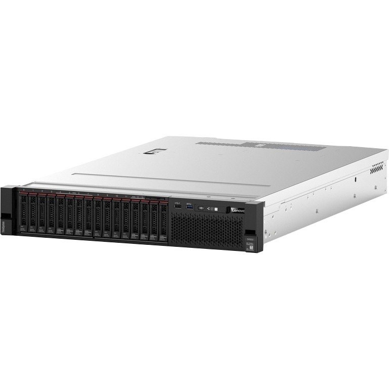 Lenovo ThinkSystem SR850 7X19A05FNA 2U Rack Server - 4 x Intel Xeon Platinum 8260 2.10 GHz - 128 GB RAM - Serial ATA/600 Controller