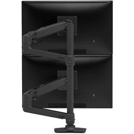 Ergotron Desk Mount for Monitor, Display, TV - Matte Black