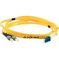 Axiom LC/ST Singlemode Duplex OS2 9/125 Fiber Optic Cable 15m