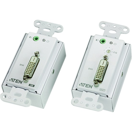 ATEN DVI Over Cat 5 Extender Wall Plate-TAA Compliant