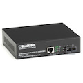Black Box Gb PoE MED CONV 10/100/1000Mb COP to 1000Mb MM FBR 850nm 550m SC