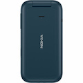 Nokia 2660 Flip 128 MB Feature Phone - 2.8" Flexible Folding Screen TFT LCD QVGA 240 x 320 - Cortex A71 GHz - 48 MB RAM - Series 30+ - 4G - Blue