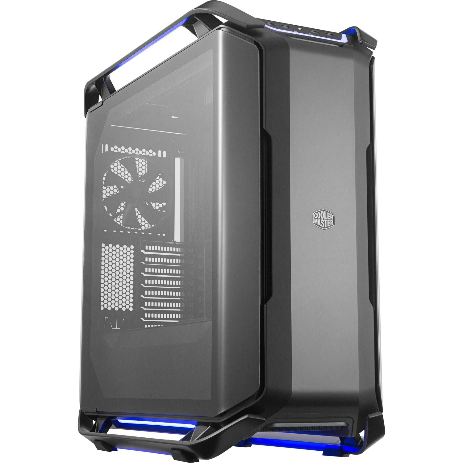 Cooler Master Cosmos MCC-C700P-KG5N-S00 Computer Case - EATX, ATX, Micro ATX, Mini ITX Motherboard Supported - Full-tower - Steel, Tempered Glass - Black