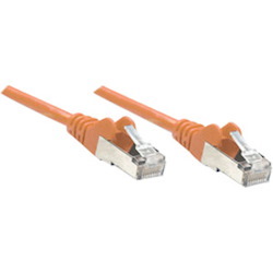 Intellinet 1.5 FT Orange Cat6 Snagless Patch Cable