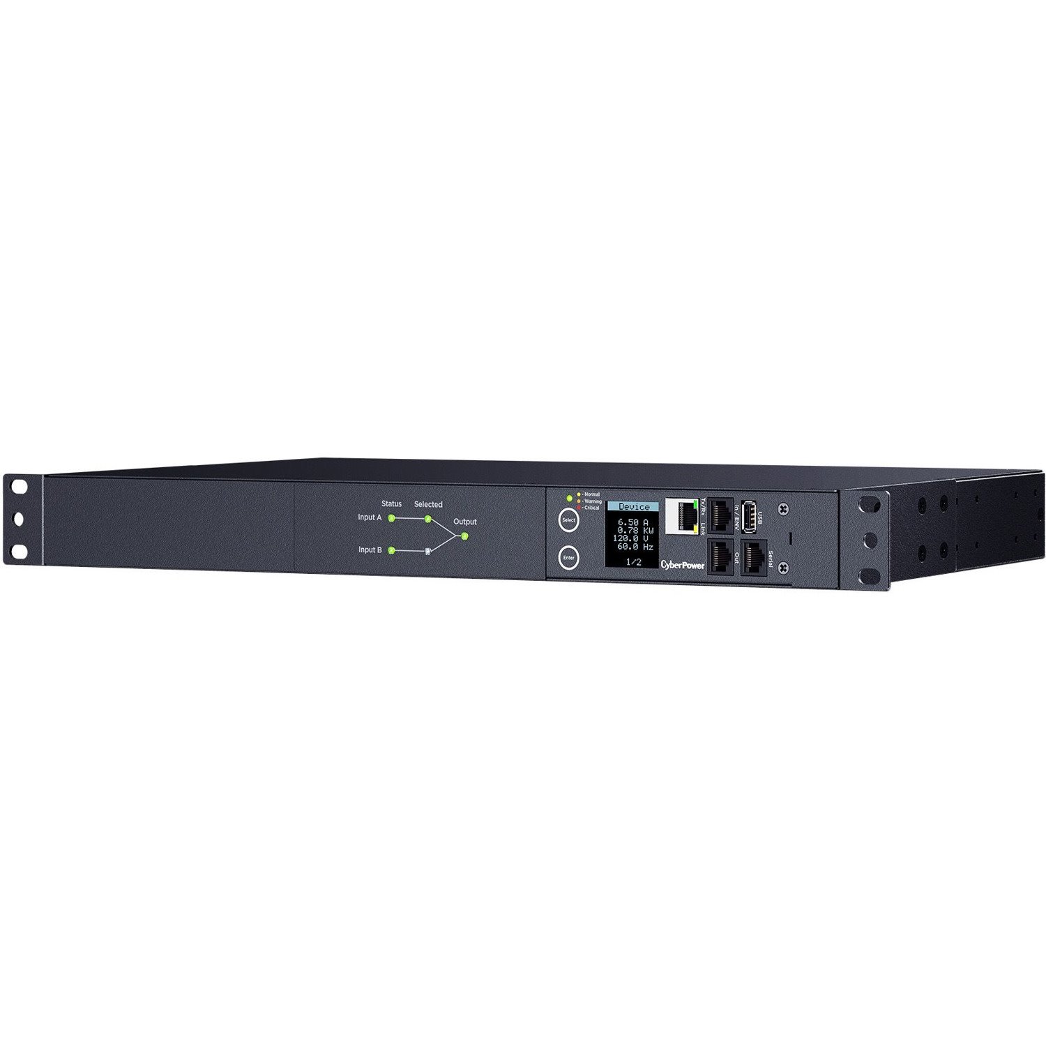 CyberPower Switched ATS PDU PDU44001 10-Outlets PDU