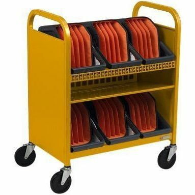 Bretford CUBE Transport Cart with Caddies - TVCT30CAD