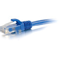 C2G 6in Cat5e Ethernet Cable - Snagless Unshielded (UTP) - Blue