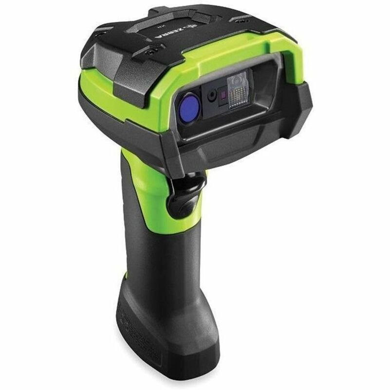 Zebra DS3678-XR Rugged Industrial, Manufacturing, Warehouse, Inventory Barcode Scanner Kit - Wireless Connectivity - Industrial Green