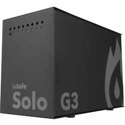 ioSafe Solo G3 Black Edition 2 TB Desktop Hard Drive - External - Black