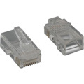 ENET Category 5e Modular Plug, for Stranded Wire with Insert, 50u, 100pcs/bag