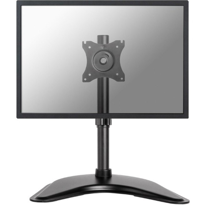 Newstar Tilt/Turn/Rotate Desk Mount (stand, clamp & grommet) for 10-30" Monitor Screen, Height Adjustable - Black